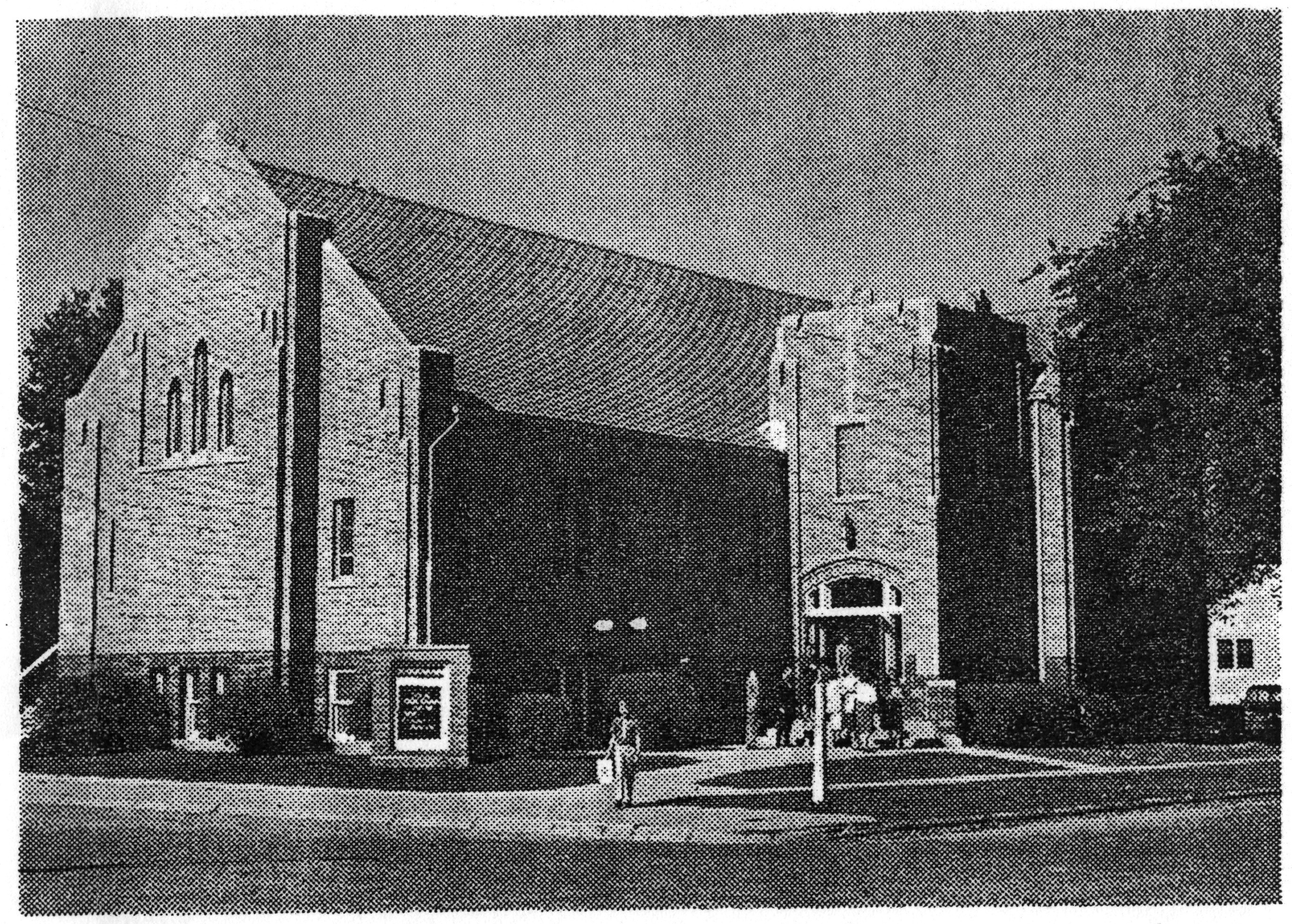 Church in the late 1960's or 1970's